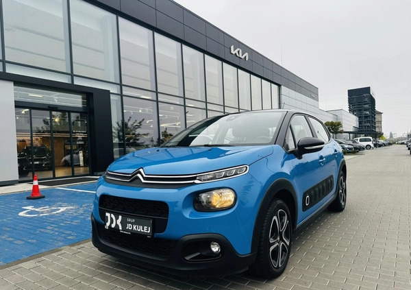 Citroen C3 cena 48900 przebieg: 85279, rok produkcji 2019 z Gdańsk małe 154